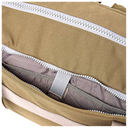 Roka Gatwick medium plunjezak van gerecycleerd canvas - zeespray bruin