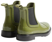 Hunter Comando Gloss Chelsea Laarzen - Hagedis Groen