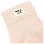 Roka Wembley Enkelsokken - Ecru Crème