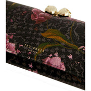 ted-baker-talana-printed-floral-large-leather-bobble-purse---black-34375912