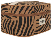 Hindbag Gaspard Vanity Bag - Zebra Kaneelbruin