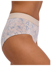 Falke Daily Comfort Print 2-Pack Hipster Slip - Beige/Blauw