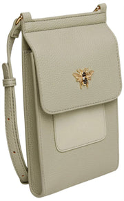 Alice Wheeler London Mini Bloomsbury Crossbody Tas - Pistache Groen