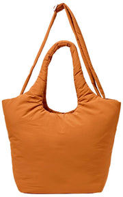 Roka Oxford Medium Taslon Schoudertas - Dijon Oranje
