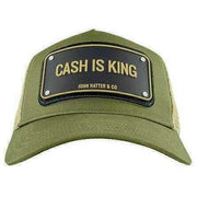 john-hatter-cash-is-king-rubber-trucker-cap---olive-green-34329363