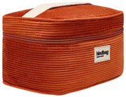 Hindbag Gaspard Vanity Bag - Fluweel Baksteen Oranje