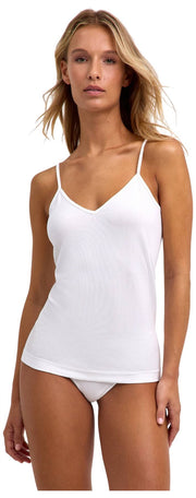 Falke Daily Naadloze Spaghettitop - Wit