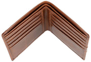 Dents Itchen Bifold Portemonnee - Cognac Bruin