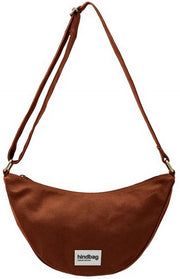 Hindbag Andrea Half Moon Bag - Chocoladebruin