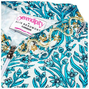 Elie Beaumont Serendipity Overshirt - Aqua Barok Blauw