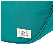 Roka Farringdon Taslon Crossbody Tas - Oceaanzicht Blauw