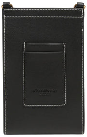 Alice Wheeler London Sloane Telefoon Crossbody Tas - Zwart