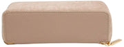 Alice Wheeler London Kensington kleine suède treinkoffer - Mink Cream
