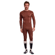 Falke Wool Technology 3/4 panty met normale pasvorm - kastanjebruin
