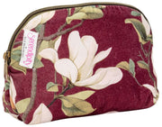 Elie Beaumont Serendipity Velvet Cosmetisch Etui - Burgundy Magnolia