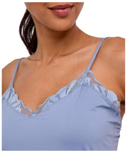 Falke Delicate Touch Chemise Top - Blauw staal
