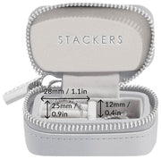 Stackers grote reissieradendoos met ritssluiting - kiezelgrijs