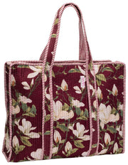 Elie Beaumont Serendipity fluwelen draagtas - Bourgondische Magnolia