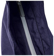 Roka Hoxton grote katoenen canvas schoudertas - marineblauw