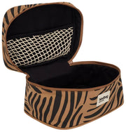 Hindbag Gaspard Vanity Bag - Zebra Kaneelbruin
