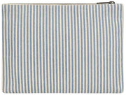 Hindbag Ema Medium Zakje met Rits - Blauwe Strepen