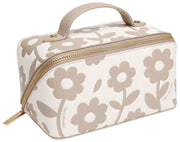 Alice Wheeler London Bloemen Minitreinkoffer - Steenbeige