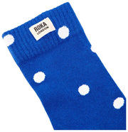 Roka Wimbledon Crew Sokken - Blauwe Stip