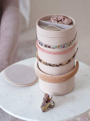 Stackers haaraccessoire organizer - roze