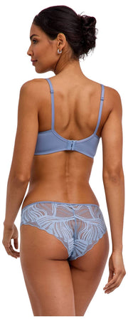 Falke Delicate Touch High Apex BH - Blauw staal