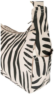 Hindbag Emile Multi Pocket Schoudertas - Tijger Ecru