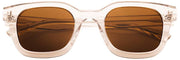 MessyWeekend Ozzy Blue Light Leesbril - Bruin/Perzikbeige
