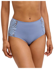 Falke Delicate Touch Mid Taille Slip - Blauw Staal