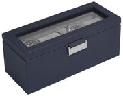 Stackers 4-delige horlogedoos - Marineblauw
