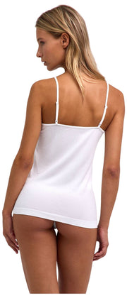 Falke Daily Naadloze Spaghettitop - Wit