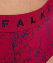 Falke Daily Comfort Print 2-Pack hipster slip - zwart/rood