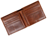Dents Itchen Bifold Portemonnee - Cognac Bruin