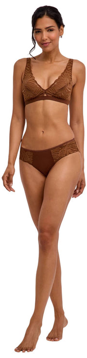 Falke Delicate Touch Slip - Hertenbruin