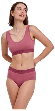 Falke Daily Comfort 2-pack bustier bralette - rood