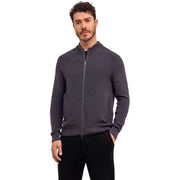 falke-half-cardigan-zip-jacket---asphalt-mel-grey-35073051