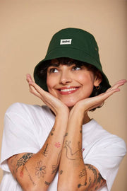 Hindbag Bob Bucket Hat - Bosgroen