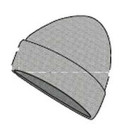falke-pure-cashmere-ribbed-beanie---heather-grey-34332399