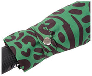 Roka Waterloo gerecycled nylon paraplu - artisjokgroen