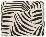 Achtertas Alix Extra Grote Toilettas - Ecru Zebra
