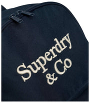 Superdry & Co Company Logo-rugzak - Eclipse Marine/Gebroken Wit