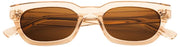 MessyWeekend Jenner Blue Light Leesbril - Bruin/Perzikbeige