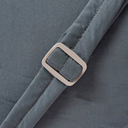 Roka Oxford Medium Taslon Schoudertas - Raafgrijs
