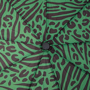 Roka Waterloo gerecycled nylon paraplu - artisjokgroen