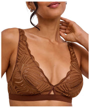 Falke Delicate Touch Driehoek Bralette - Hertenbruin