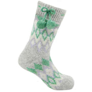 totes-toasties-fair-isle-chenille-slipper-socks---greygreenpurple-34518400