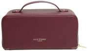 Alice Wheeler London luxe treinkoffer - bessenrood